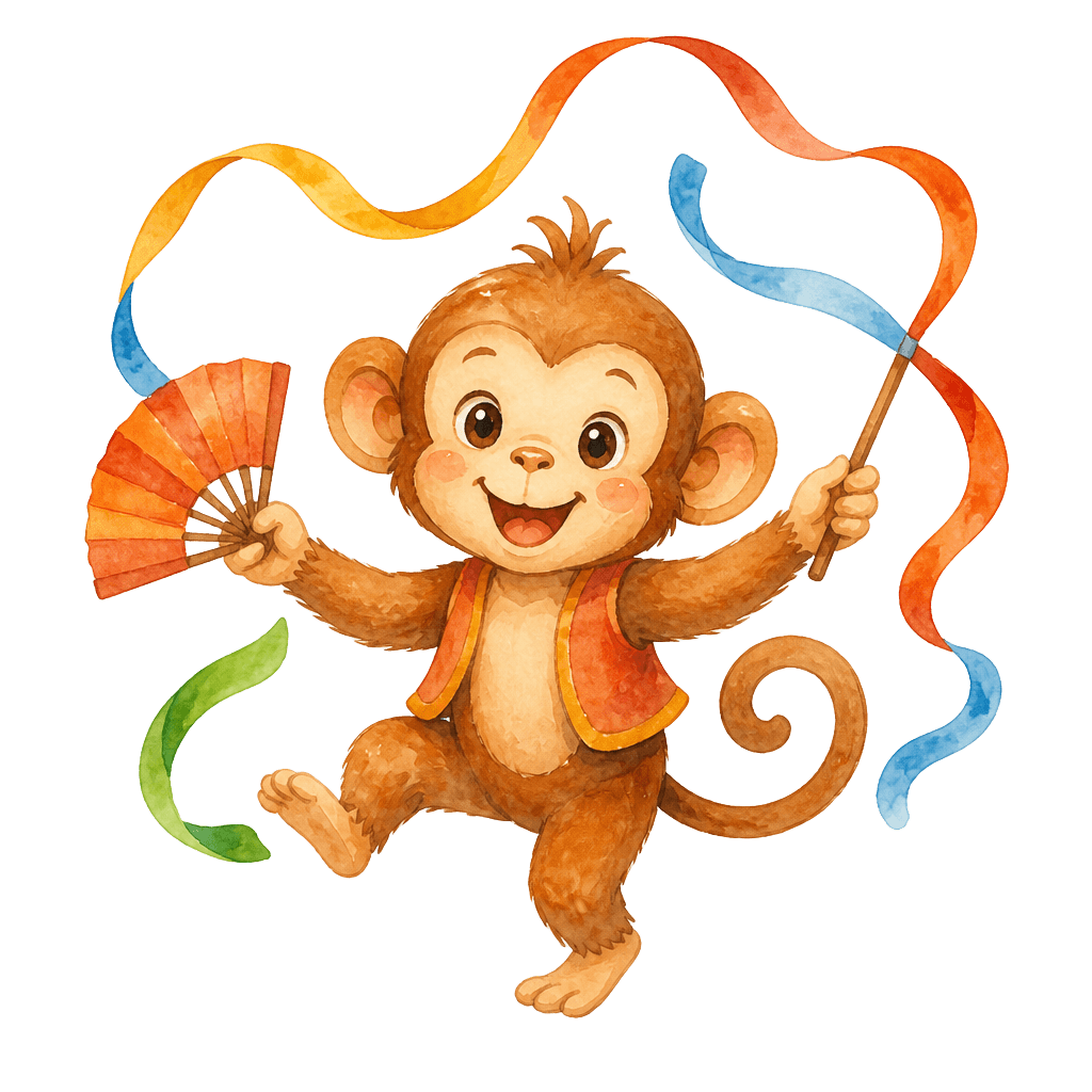Opičáček – maskot Vyřádiště